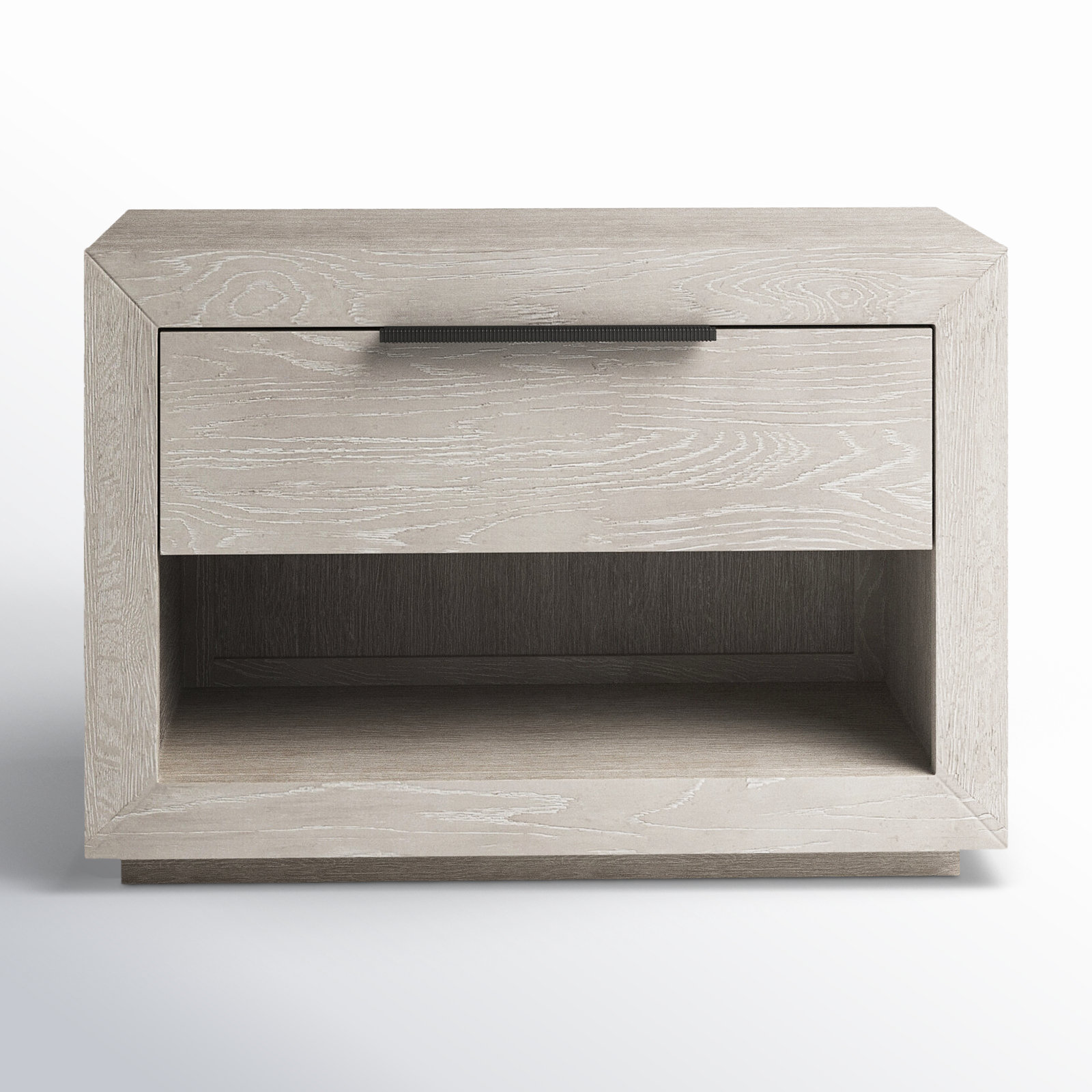 Joss & Main Aria 1 - Drawer Nightstand in Light Gray